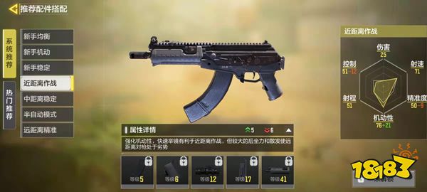 使命召唤手游CR56枪械评测 突击步枪CR56配件推荐