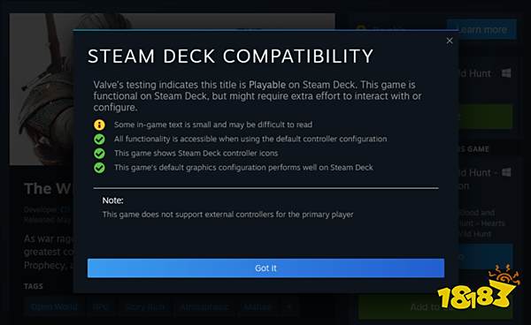 Steam Deck完美支持游戏近300个 含《战神4》等大作