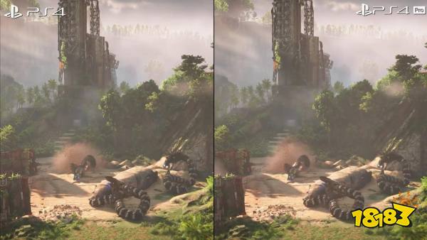 《地平线:西之绝境》PS5与PS4版对比 女主更迷人