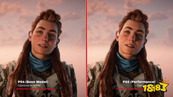 《地平线:西之绝境》PS5与PS4版对比 女主更迷人