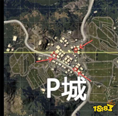 和平精英火力对决军火库位置 火力对决军火库位置图解