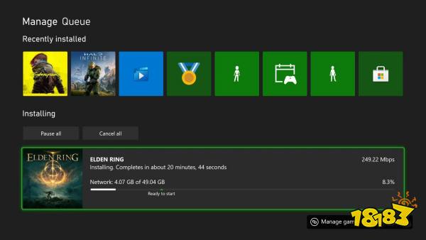 艾尔登法环xbox平台预载开放 大小约49GB