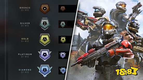 《光环：无限》排位模式大改 将重置玩家段位等级