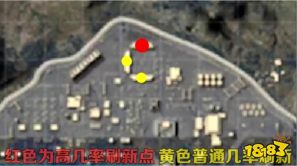 和平精英军事基地军火库在哪 军事基地军火库位置图解