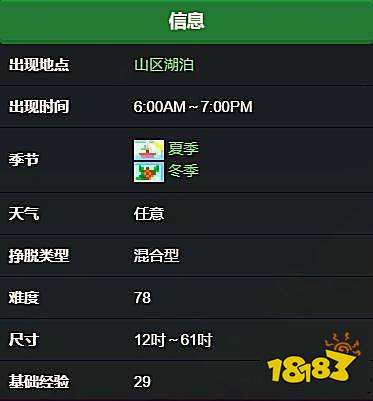 星露谷物语鲟鱼在哪里钓 星露谷物语鲟鱼如何钓到