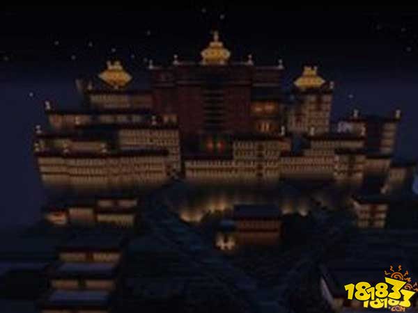 我的世界中的神圣宗教信仰 布达拉宫建筑观赏