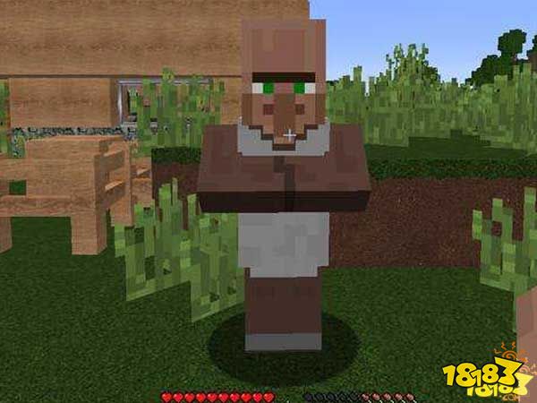 我的世界最平和的NPC 毫无攻击性的村民介绍