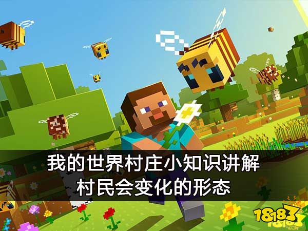 我的世界村庄小知识讲解 村民会变化的形态