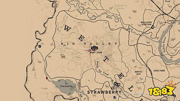 荒野大镖客2藏宝图位置在哪 藏宝图位置一览