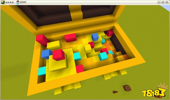 迷你世界宝箱制作攻略 微缩模型教程