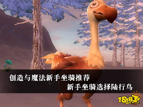 创造与魔法新手坐骑推荐 新手坐骑选择陆行鸟