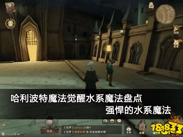 哈利波特魔法觉醒水系魔法盘点 强悍的水系魔法