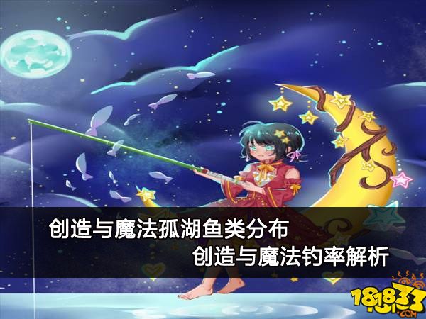 创造与魔法孤湖鱼类分布 创造与魔法钓率解析