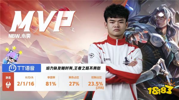 王者荣耀K甲快讯：NBW战胜EMC，小梦野核掌控节奏