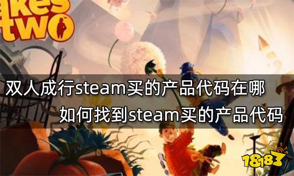 双人成行steam买的产品代码在哪 如何找到steam买的产品代码