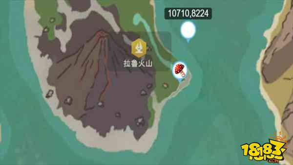 创造与魔法拉鲁火山地图资源分布解析