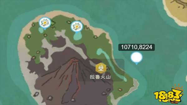 創(chuàng)造與魔法拉魯火山地圖資源分布解析