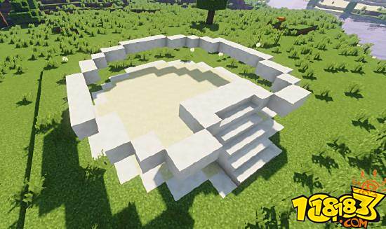 我的世界水墙公寓建筑教程