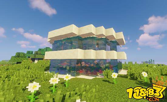 我的世界水墙公寓建筑教程