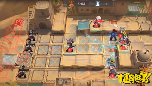 明日方舟尋晝行動沙海遺跡8水陳單核打法