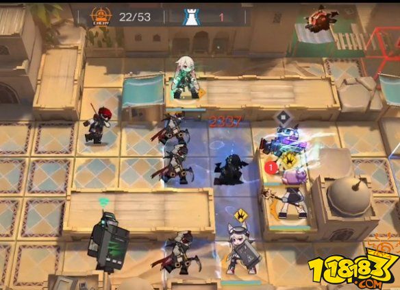 明日方舟尋晝行動沙海遺跡8水陳單核打法