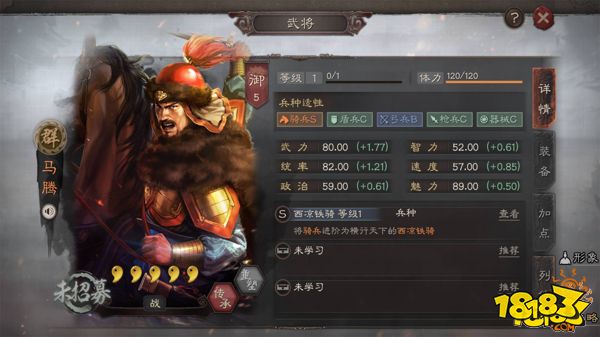 三國志戰略版群勢力槐里侯馬騰全面分析
