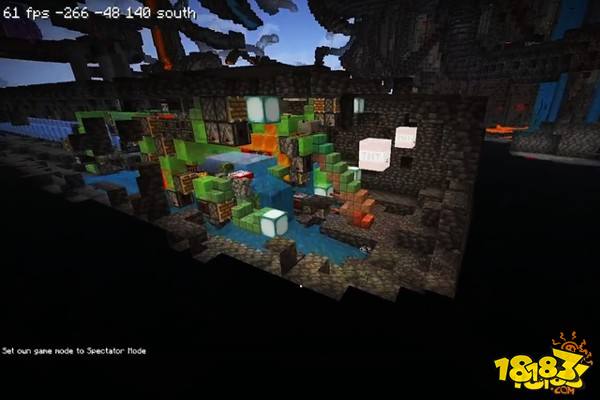 我的世界玩家自制挖矿机 完美收集矿物自动铺设冰道