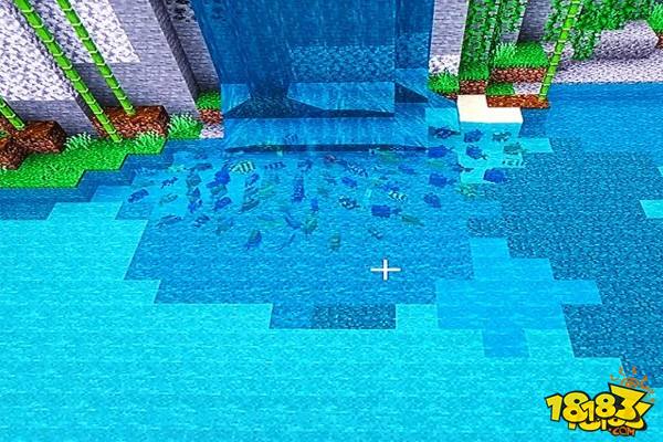 我的世界玩家自制挖矿机 完美收集矿物自动铺设冰道