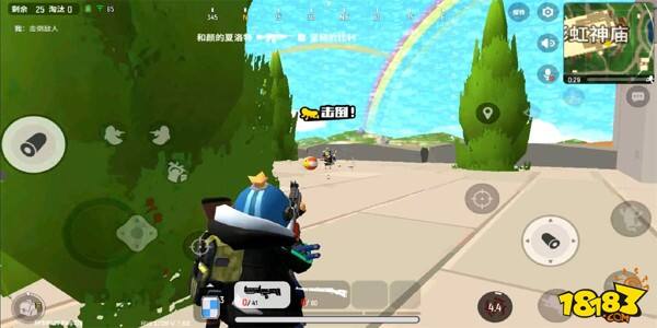 香肠派对彩虹岛新手单人吃鸡入门攻略