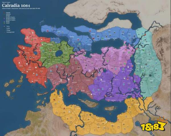 骑马与砍杀2各资源分布在哪 铁矿与马匹分布位置