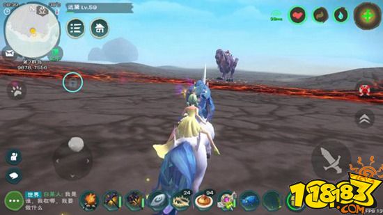 創造與魔法拉魯火山資源分布 拉魯火山寵物資源