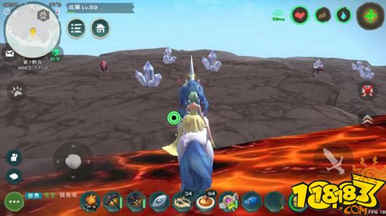 創造與魔法拉魯火山資源分布 拉魯火山寵物資源