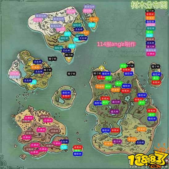創造與魔法砍樹方法 創造與魔法樹木種類及掉落大全