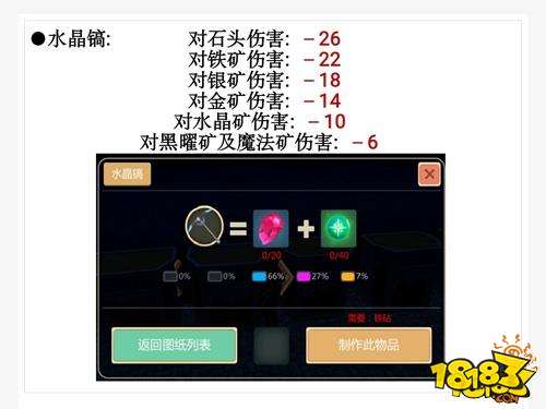 创造与魔法水晶武器制作及附魔攻略 水晶武器打造方法