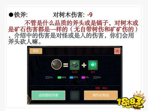 创造与魔法铁制武器制作及附魔攻略 铁制武器打造方法