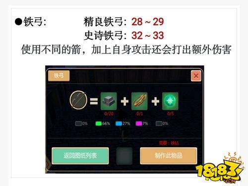 创造与魔法铁制武器制作及附魔攻略 铁制武器打造方法