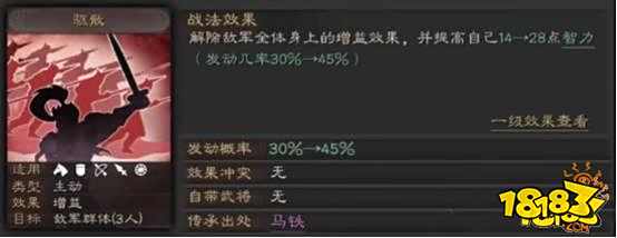 三国志战略版群势力马铁全面分析 马铁武将攻略