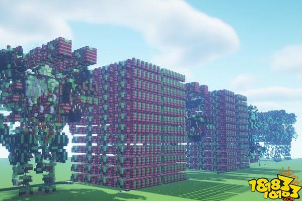 我的世界脑洞大开的设计 末地主岛太适合科幻风建筑了