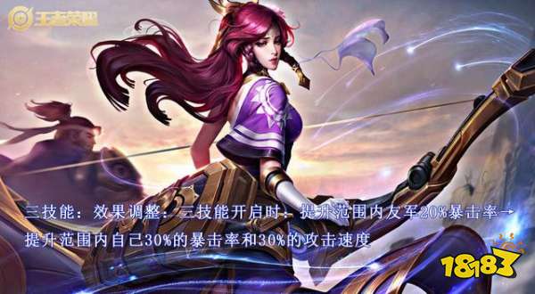 王者榮耀體驗服3月31日更新：5英雄屬性調整搶先看