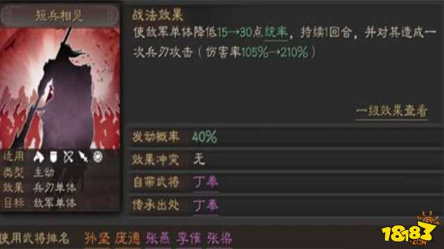 三国志战略版安丰侯丁奉全面分析 丁奉武将攻略