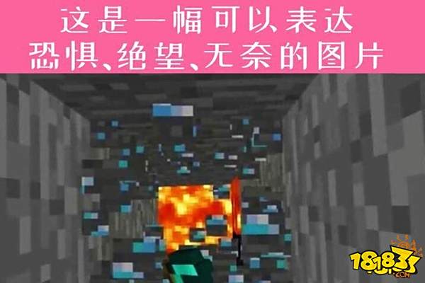 我的世界一张看似普通的图片 却能表达玩家的五味杂陈