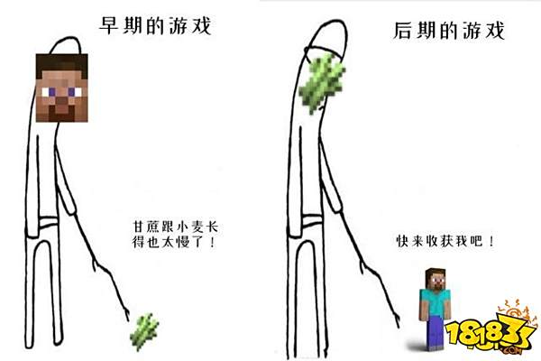 我的世界一张看似普通的图片 却能表达玩家的五味杂陈