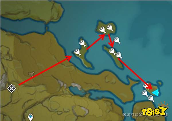 原神青蛙在哪里抓 青蛙采集路线分享