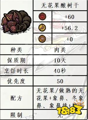 饥荒无花果食谱有哪些 无花果食谱大全