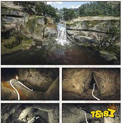 荒野大镖客2剧毒路线藏宝图3山洞怎么走 剧毒路线藏宝图3山洞路线