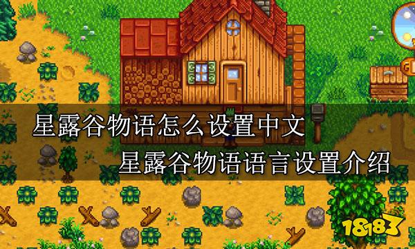 星露谷物语怎么设置中文 星露谷物语语言设置介绍