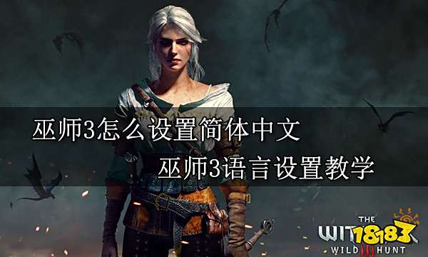 巫师3怎么设置简体中文 巫师3语言设置教学
