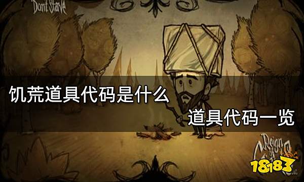 饥荒道具代码是什么 道具代码一览