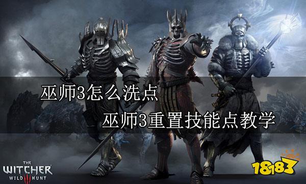巫师3怎么洗点 巫师3重置技能点教学