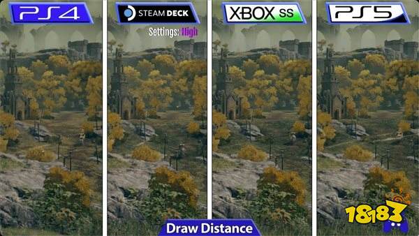 Steam Deck版《老头环》对比PS4/5、XSS 表现不俗